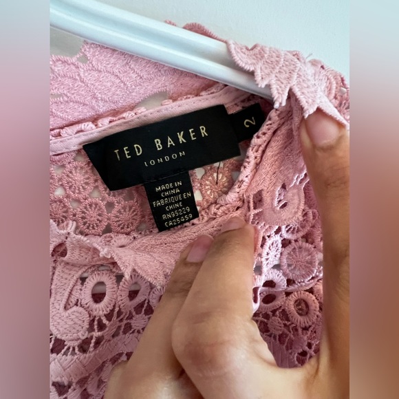 💖 Ted Baker blush pink dress Size 2 (US 4-6) - Picture 16 of 17